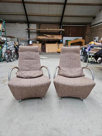 2 heerlijke fauteuilles - relax stoelen beschikbaar voor biedingen