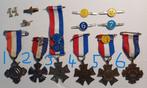 Medaille en cijfers Avondvierdaagse NNWB Ook los te koop, Postzegels en Munten, Ophalen of Verzenden, Overige materialen