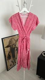 Middellange jurk roze gebloemd maat 38, Maat 38/40 (M), Ophalen of Verzenden, Onder de knie, Roze