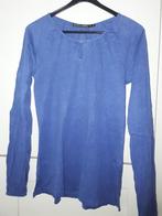 Gudrun Sjoden linnen shirt blauw maat XS, valt groot, Blauw, Ophalen of Verzenden, Lange mouw, Maat 36 (S)