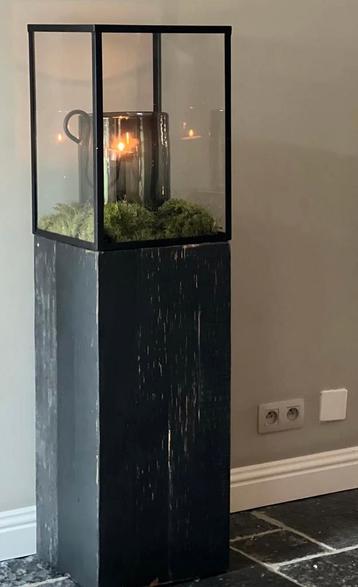 Stalen Frame Windlicht Showcase  stolp Hoogehuys beschikbaar voor biedingen