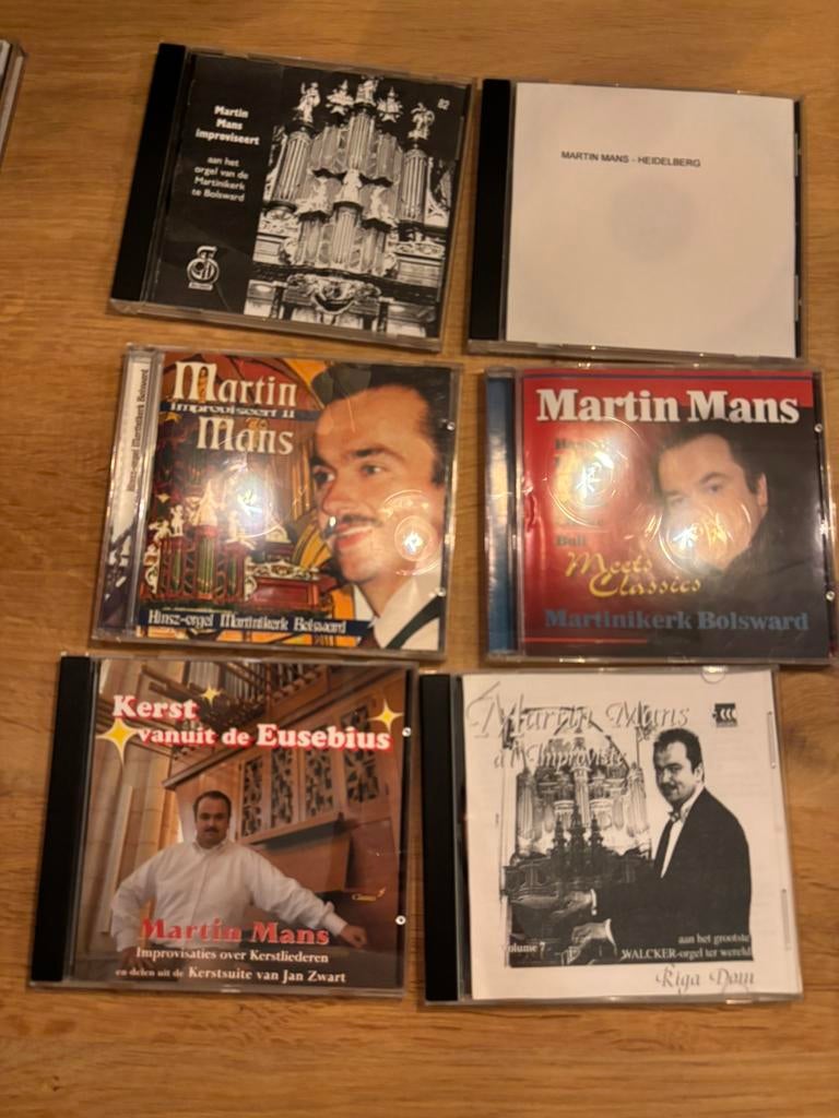 Diverse CD’s van Martin Mans, Ophalen of Verzenden, Zo goed als nieuw, Overige typen
