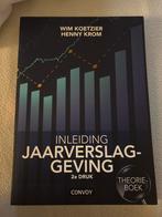 Jaarrekening Verslaggeving 2e druk - Nieuw!, Boeken, Studieboeken en Cursussen, Ophalen of Verzenden, Beta, Nieuw, HBO