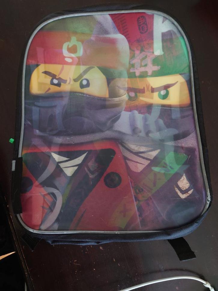 3D Lego Ninjago rugtas, Sieraden, Tassen en Uiterlijk, Tassen | Schooltassen, Gebruikt, Rugtas, Minder dan 30 cm, 30 tot 40 cm