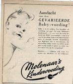 Voor gevarieerde Baby-voeding MOLENAARS KINDERVOEDING, Verzamelen, Merken en Reclamevoorwerpen, Verzenden, Zo goed als nieuw, Overige typen