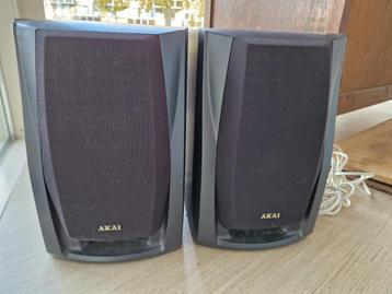 Akai Speakerset - Vintage, Prima Staat! beschikbaar voor biedingen
