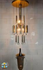 Vintage Itilian design kroonluchter gaetano sciolari (1970), Mid century/ vintage / Itiliaans design, ., Ophalen of Verzenden