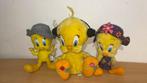 3 x Disney Looney Tunes Tweety, Verzamelen, Disney, Ophalen of Verzenden, Knuffel, Overige figuren
