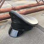 Zwarte nachtclub pet / heren dames gay militaire glimmende, Verzenden, Nieuw, Pet