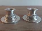 Zilveren kandelaars art deco, Antiek en Kunst, Ophalen of Verzenden