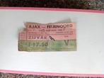 Ticket finale KNVB beker 1980 Ajax-Feijenoord, Ophalen of Verzenden, Gebruikt, Ajax, Overige typen