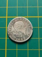 Italiaanse Zilveren Munt - Vittorio Emanuele II 1863, Ophalen of Verzenden, Italië, Losse munt, Zilver