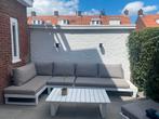 Loungeset ibiza grijs/wit + stoel, Tuin en Terras, Ophalen, Zo goed als nieuw, Aluminium, Stoel