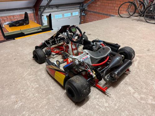 Kart DR S97 TM KZ10B Schakelkart, Sport en Fitness, Karting, Gebruikt, Kart, Ophalen