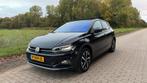 Volkswagen Polo 1.0 TSI 140pk 7-DSG 2019 Panoramadak Zwart, USB, Zwart, Leder en Stof, Zwart