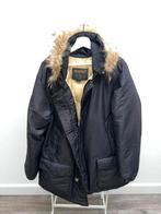 Woolrich jas heren maat L, Kleding | Heren, Jassen | Winter, Maat 52/54 (L), Zwart, Ophalen of Verzenden, Zo goed als nieuw