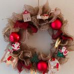 Handgemaakte voordeur krans van jute, Diversen, Ophalen