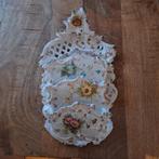 Oude porseleinen wand brieven/krantenhouder, Antiek en Kunst, Curiosa en Brocante, Ophalen of Verzenden