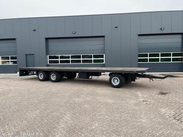10m lage landbouwaanhanger platte wagen balenwagen beschikbaar voor biedingen