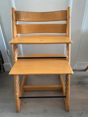 Stokke Tripp Trapp stoel Natural oud model beschikbaar voor biedingen