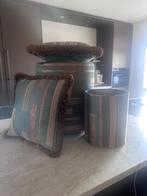 Kussens , poef , lampenkap elitis stof, Ophalen of Verzenden, Nieuw