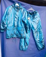 Hibernia skipak petrol met goudkleurige accenten., Maat 38/40 (M), Ophalen of Verzenden, Zo goed als nieuw, Pak