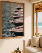 Riviera Maison Wall Art Italian Luxury Boats 100 x 140 cm, Ophalen, Nieuw, Schilderij, 100 tot 125 cm