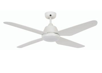 Plafondventilator wit 122 cm met LED-verlichting beschikbaar voor biedingen
