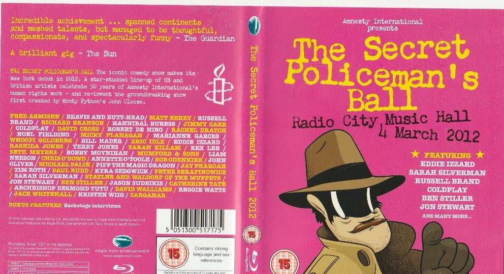 The Secret Policeman's Ball Blu ray ( engels ), Cd's en Dvd's, Ophalen of Verzenden, Zo goed als nieuw, Humor en Cabaret
