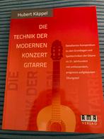 Hubert Käppel die technik der modernen konzert gitarre, Gitaar, Verzenden, Klassiek, Les of Cursus