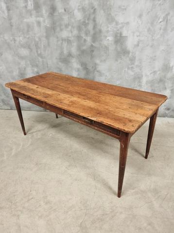 Antieke tafel eettafel kersenhout 75x172 cm beschikbaar voor biedingen