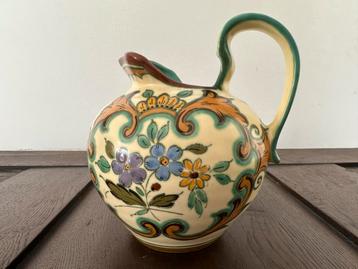 Plateelbakkerij Zuid-Holland Gouda - Kan - Decor Medal beschikbaar voor biedingen