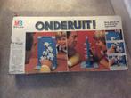 Onderuit. vintage spel van MB 1970, Hobby en Vrije tijd, Een of twee spelers, Gebruikt, Ophalen of Verzenden, MB