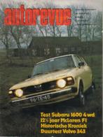 Autorevue 1 1978 : Ruska Regina - Subaru Leone - Oldsmobile, Gelezen, Autorevue, Algemeen, Ophalen of Verzenden