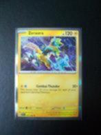 9697. Nieuwe Pokemon Kaart holo rare ZERAORA HP 100  078/182, Verzenden, Nieuw, Losse kaart, Foil