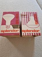 Tweemaal vintage splendor blown bulb 150w lampen E27, Ophalen of Verzenden, Zo goed als nieuw, E27 (groot)