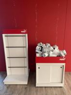 Puma uitstal rek /display + verkoopbak, Ophalen, Zo goed als nieuw