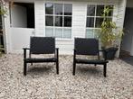 2 loungestoelen buiten of binnen, Ophalen, Zo goed als nieuw, Overige materialen