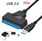 SATA naar USB-A 3.0 Kabel + USB-C Adapter voor 2,5" Externe, Computers en Software, Pc- en Netwerkkabels, Ophalen of Verzenden