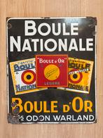 Emaille reclamebord Boule d’Or, Verzamelen, Merken en Reclamevoorwerpen, Ophalen, Gebruikt, Reclamebord