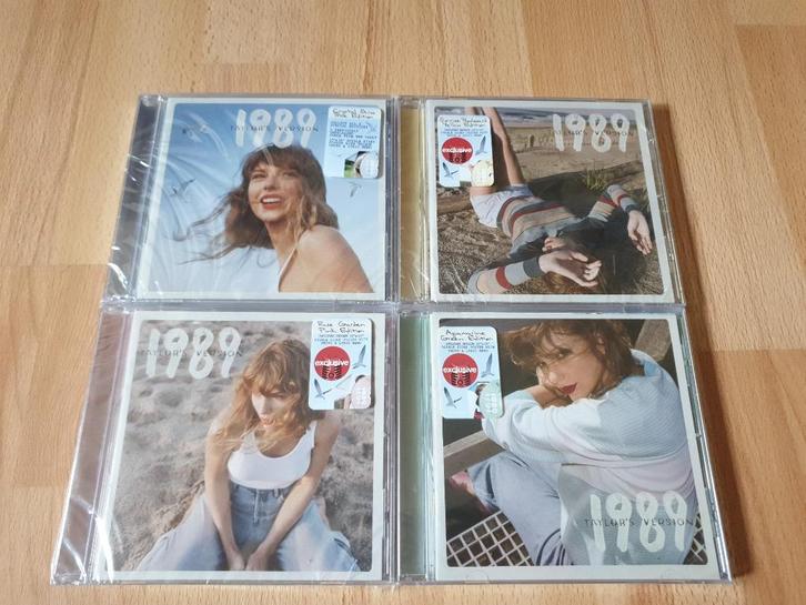 Taylor Swift 1989 (Taylor's Version) 4x CD Target exc Bundel, Cd's en Dvd's, Cd's | Pop, Nieuw in verpakking, 2000 tot heden, Ophalen of Verzenden