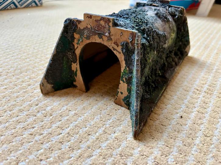 Vintage Elektrische Trein Tunnel, Hobby en Vrije tijd, Modelbouw | Auto's en Voertuigen, Gebruikt, Overige typen, Groter dan 1:32