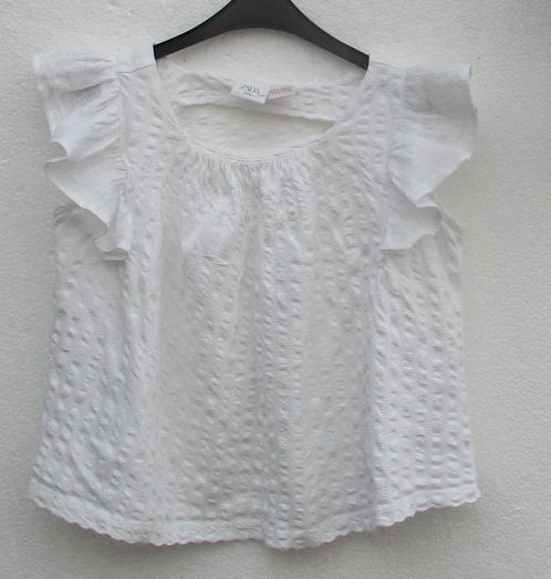 bloesje van zara maat 116, Kinderen en Baby's, Kinderkleding | Maat 116, Zo goed als nieuw, Meisje, Overhemd of Blouse, Ophalen of Verzenden