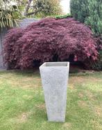 Hoge bloempot, Tuin en Terras, Tuin, Zo goed als nieuw, Rechthoekig, 70 cm of meer