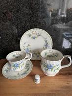 Royal Albert July ‘Flower of the Month’ Set - Compleet!, Antiek en Kunst, Antiek | Servies los, Ophalen of Verzenden