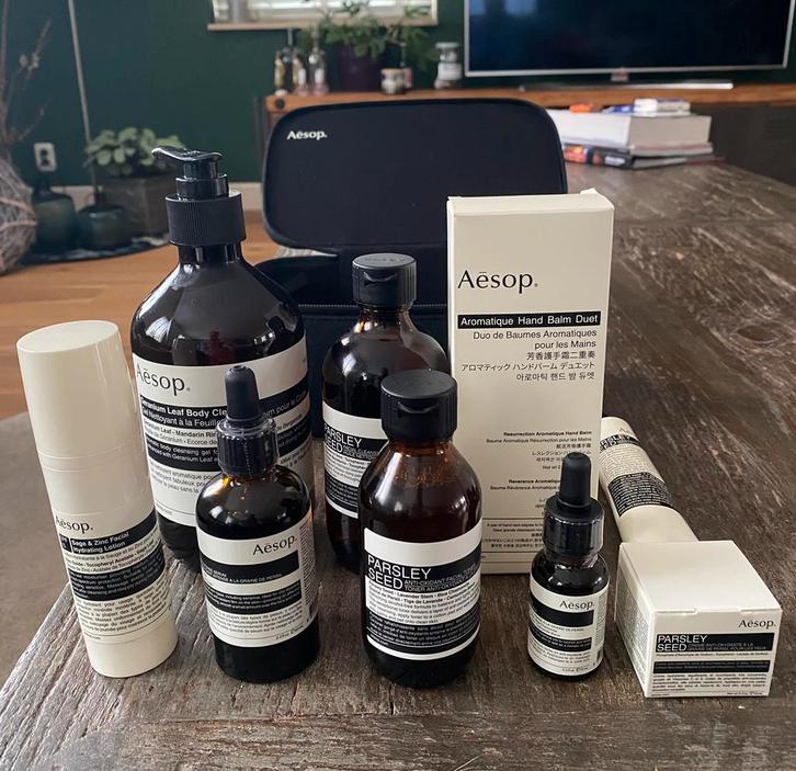Aesop groot pakket gezichtsverzorgingsproducten, nieuw, Sieraden, Tassen en Uiterlijk, Uiterlijk | Gezichtsverzorging, Nieuw, Verzorging