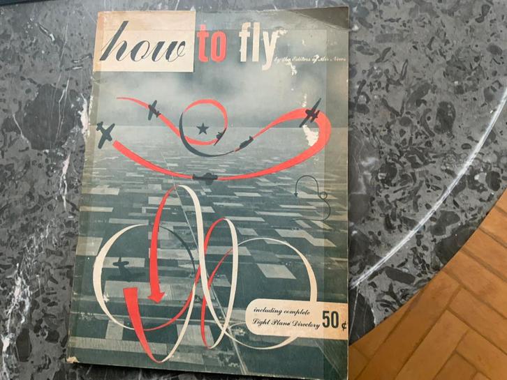 US Handleiding Vliegles 1945 - Geïllustreerd, Verzamelen, Luchtvaart en Vliegtuigspotten, Boek of Tijdschrift, Ophalen of Verzenden