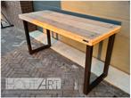 Bureau nieuw of gebruikt steigerhout met stalen U-poot!, Info@hout-art.nl, Nieuw, Ophalen of Verzenden, Hoeves 3 in Schijndel