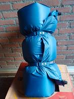 Opblaasbare matras., Ophalen
