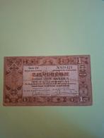 1 gulden Zilverbon uit 1938 in ZF, Postzegels en Munten, Bankbiljetten | Nederland, Ophalen of Verzenden, 1 gulden, Los biljet